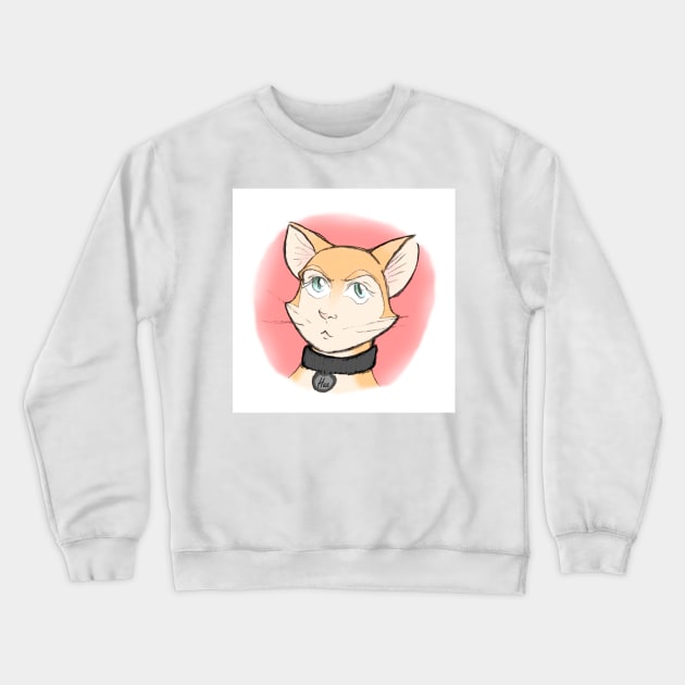 This is Hux as a cat Crewneck Sweatshirt by RekaFodor